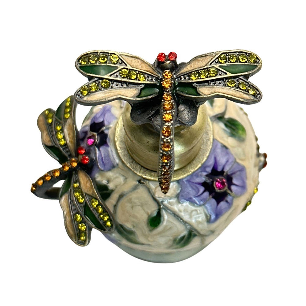 Evenchae Dragonfly Glass Perfume Bottle, 6 ml, Empty - with Gift Bag - Picture 7 of 10